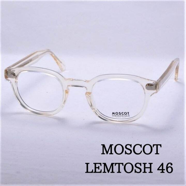 楽天市場】MOSCOT モスコット LEMTOSH レムトッシュ メガネ サイズ 46  