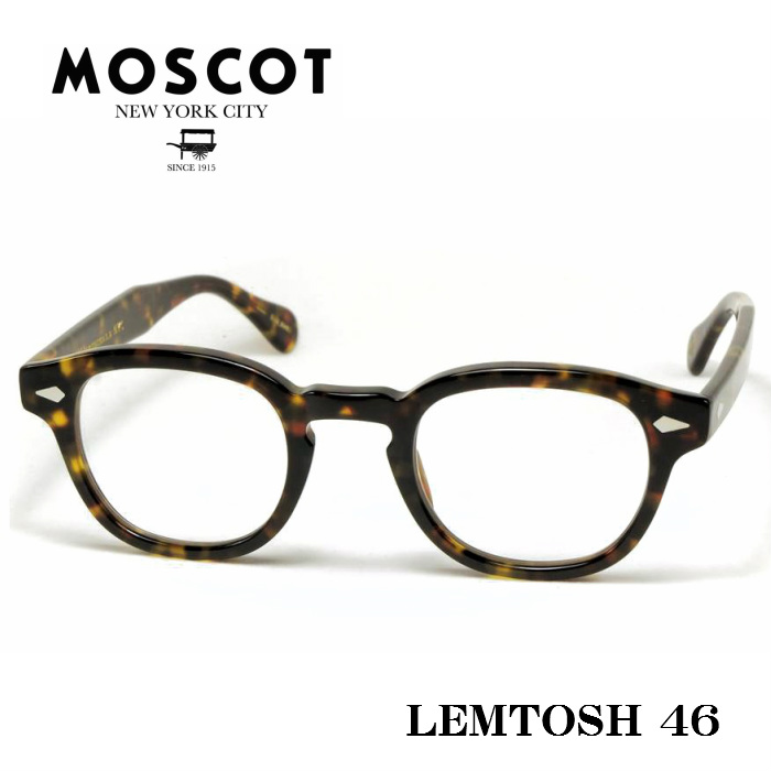 楽天市場】MOSCOT モスコット LEMTOSH レムトッシュ メガネ サイズ 46