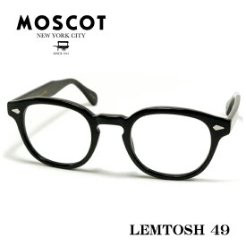 MOSCOT モスコット LEMTOSH レムトッシュ メガネ サイズ 49 ブラック