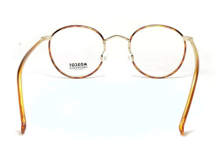 楽天市場】MOSCOT モスコット ZEV ゼブ メガネ サイズ 46 Blonde/Gold 