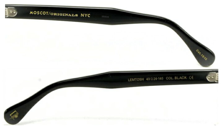 楽天市場】MOSCOT モスコット LEMTOSH MP レムトッシュ メガネ サイズ 