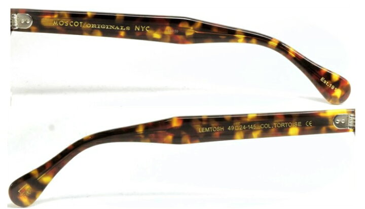 楽天市場】MOSCOT モスコット LEMTOSH MP レムトッシュ メガネ サイズ 