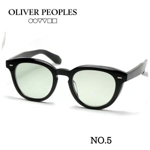 OLIVER PEOPLES �I���o�[�s�[�v���Y NO5 �T���O���X ���K�l �ዾ �u���b�N �O���[�������Y