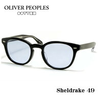 OLIVER PEOPLES オリバーピープルズ SHELDRAKE シェルドレイク メガネ サングラス サイズ 49 ブラック ブ…