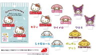 サンリオ　キャラクターズ　名札つけアップリケ　2ケ付き　■アイロン接着■