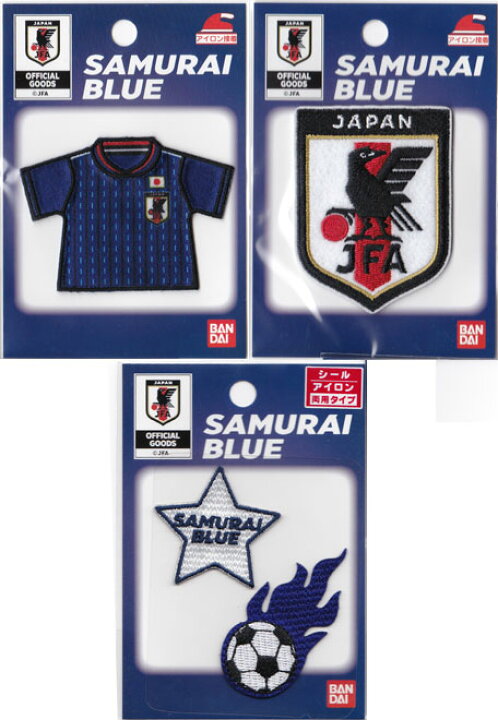 楽天市場 サッカー日本代表 ワッペン オフィシャルライセンス商品 手芸のらんでぃ