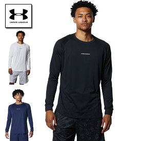 半額 セール アンダーアーマー Tシャツ 長袖 メンズ ロングTシャツ 1368856 ヒートギア（夏用 UNDER ARMOUR ロングショット ロングスリーブ Tシャツ