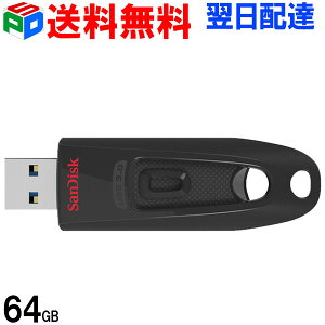 USB 64GB TfBXN SandiskyzBzULTRA USB3.0  100MB/sSDCZ48-064G COpbP[W