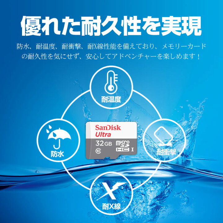 楽天市場】1箱（100枚入）！microSDカード マイクロSD 100MB/s 