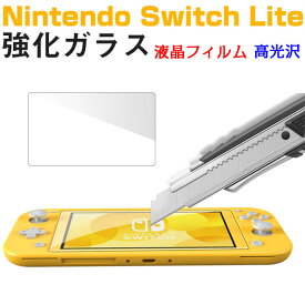 Nintendo Switch Lite 液晶フィルム 強化ガラスフィルム 2.5D 液晶保護【翌日配達送料無料】