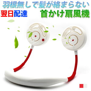 夏のセール!PSE認証済み 羽根無し 首かけ扇風機 首掛けファン 羽根なし 扇風機 ネッククーラー ハンズフリー 熱中症対策 USB充電【翌日配達送料無料】