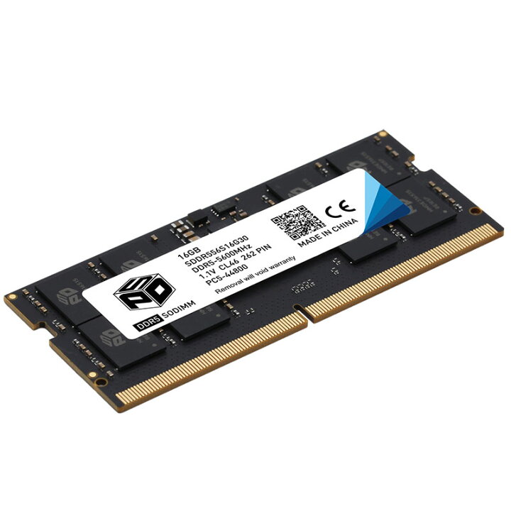 楽天市場】ノートPC用メモリ SPD PC5-44800(DDR5-5600) 16GB 【永久 