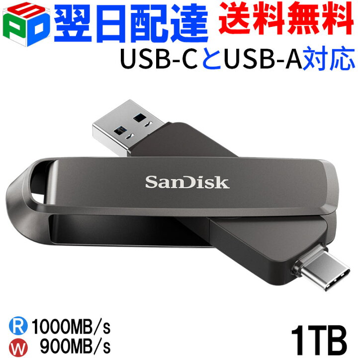 楽天市場】ポータブルSSD 1TB 外付SSD SanDisk サンディスクSSD スリム 