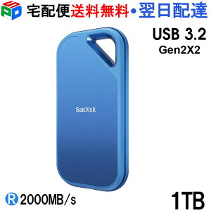 |[^u SSD 1TB OtSSD SanDisk TfBXNCreator Pro USB 3.2 Gen 2x2 ő2000MB/s SDSSDE81C-1T00-G25 5Nۏ COpbP[W z֑