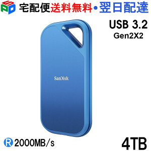 |[^u SSD 4TB OtSSD SanDisk TfBXNCreator Pro USB 3.2 Gen 2x2 ő2000MB/s SDSSDE81C-4T00-G25 5Nۏ COpbP[W z֑