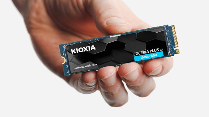楽天市場】KIOXIA キオクシア 1TB 内蔵SSD NVMe 1.4 EXCERIA PLUS G3 