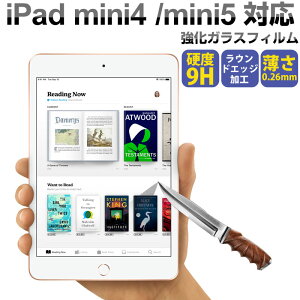 iPad mini4 iPad mini5�Ή� �K���X�t�B���� �t���ی�t�B���� �����K���X 0.26mm�y�����z�B���������z