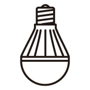 �I�[�f���b�N LED�d�� ��ʌ` �񒲌� ����E26 LDA5L-H/R90 �d���F:NO290T