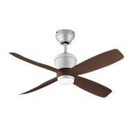 オーデリックシーリングファン本体DC MOTOR FAN 4枚羽根パイプ吊り リモコン付 木調エボニーブラウン色：…