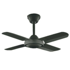 [在庫あり] オーデリック シーリングファン 器具本体 Steel Fan Compact パイプ吊り 簡易結線型 黒色:WF410