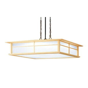 パナソニック LEDペンダントライト 和風 引掛シーリング方式 〜8畳 リモコン調光調色 下面密閉 昼光色〜電球色:LGBZ6211K