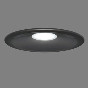 ���Ń��C�e�b�N LED�x�[�X�_�E�����C�g ���M�����60W���� ��150 �h�� ��̌^ �����s�� �u���b�N �����F�FLEDD87052N(K)-LS