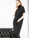 【2点購入3000円OFF 7/18 23:59まで】スペッチオ シンプル Iライン ワンピース 半袖 きれいめ ゆったり 黒 夏 レディース ワンピ 膝丈ワンピース 大きいサイズ 50代 40代 30代 60代 体型カバー 大人 プリーツ【SPECCHIO 公式店】フォーマル マタニティ