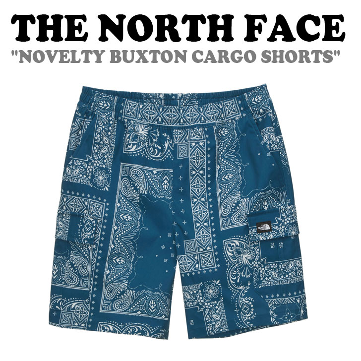 ノースフェイス ハーフパンツ THE NORTH FACE メンズ レディース NOVELTY BUXTON CARGO SHORTS ノベルティ バクストン カーゴ ショーツ PEACOAK BLUE ピーコックブルー NS6NN25A ウェア 未使用品