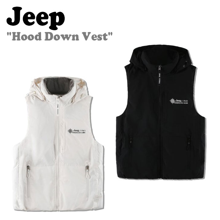 楽天市場】ジープ ベスト Jeep メンズ レディース Hood Down Vest