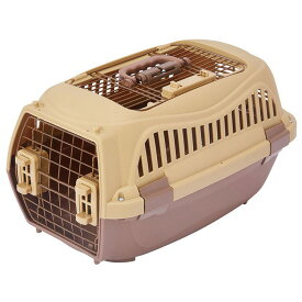 JL 犬猫用キャリー ハウスにしやすい2ドアスマイルキャリープラス モカブラウンS 【6個入り】#ペット用品 ペット用防災 防災 フェーズフリー 犬 猫 備蓄