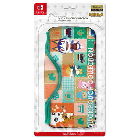 【即納　新品】NSW QUICK POUCH COLLECTION for Nintendo Switch どうぶつの森Type-A(スイッチ 周辺機器)