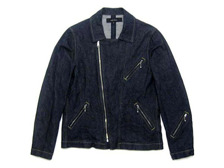 楽天市場】左綾 DENIM DOUBLE RIDERS JKT（左綾デニムダブルライダース 