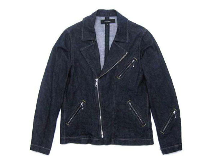 楽天市場】左綾 DENIM DOUBLE RIDERS JKT（左綾デニムダブルライダース 