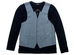 yli܂z܂G xXg L/S T-shirtixGgvCitrompe-l'oeijxXgOX[uTVcjBLACK STRIPES × GRAY WtŃRXvߑ񎟉VY