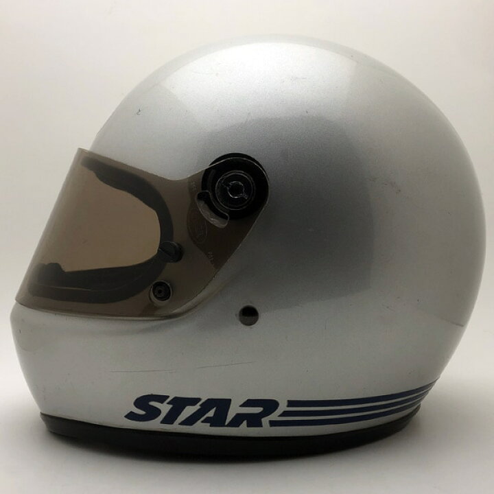 楽天市場】純正シールド付 BELL STAR 4 SILVER 61cm 【海外直輸入中古 