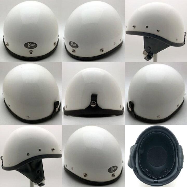 楽天市場】Dead Stock 新品 純正チンカップ付 BUCO TRAVELER WHITE 
