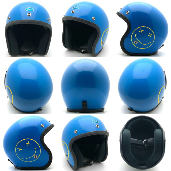 楽天市場】Dead Stock 新品 BUCO ENDURO GRUNGE SMILE BLUE 58cm 