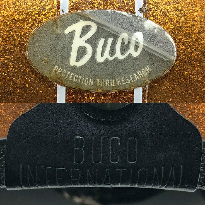 楽天市場】BUCO INTERNATIONAL GOLD METALFLAKE 59cm 【海外直輸入中古 