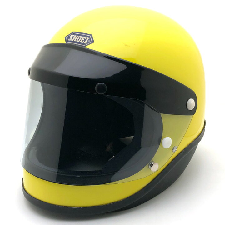 楽天市場】Dead Stock 新品 箱 純正シールド付 SHOEI S-20 YELLOW 58cm 