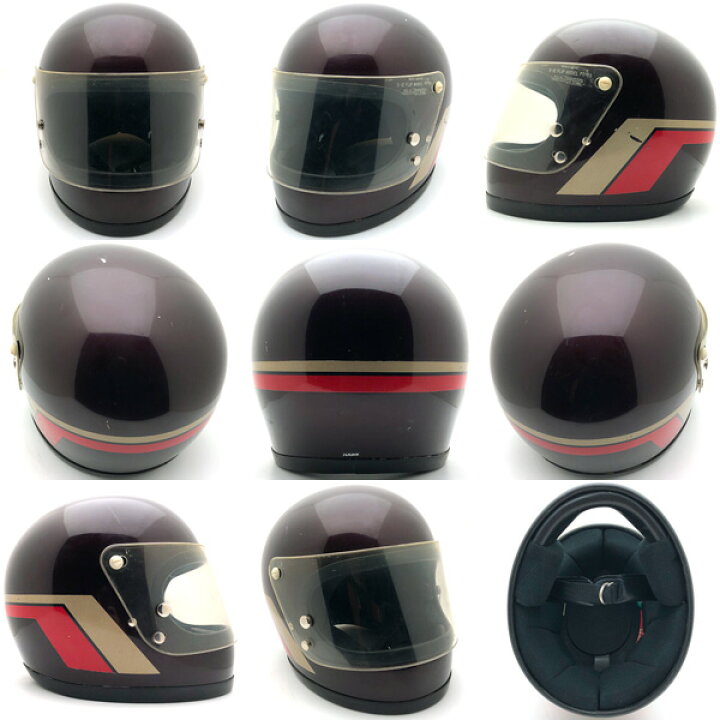 楽天市場】純正シールド付 SHOEI HONDALINE HAWK WINE RED 56cm 【海外 