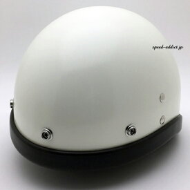 OCEAN BEETLE BEETLE PTR（オーシャンビートル ビートルPTR）IVORY アイボリー 生成り white 白 半ヘル 半帽 半キャップ ハーフヘルメット ハーフキャップ buco ブコ ブーコ protector プロテクター 目深 小振りシルエット チンカップ付