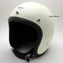 OCEAN BEETLE BEETLE 500TX-2（オーシャンビートル）IVORY ストラップ 黒 アイボリー 白 white ホワイト ジェットヘルメット ジェッペル オープンフェイス 小振り帽体 小さめ sシェル 小型 レトロ オールドスタイル bell ベル 500-tx 60s