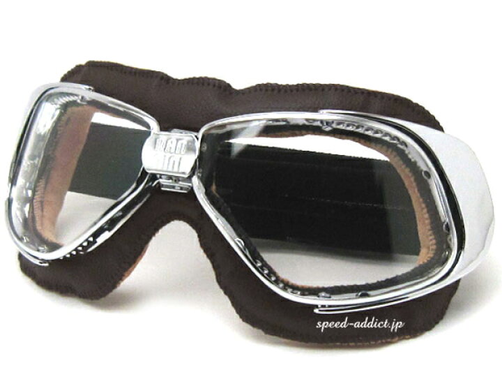 楽天市場】nannini Rider GOGGLE（ナンニーニライダーゴーグルBROWN 