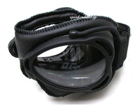 【楽天1位獲得】nannini Streetfighter GOGGLE（ナンニーニストリートファイターゴーグル）BLACK/BLACK × ANTI FOG CLEAR 黒ブラック二眼オープンカー英車トライアンフbsanortonノートンbmwducatiドゥカティMV agustaアグスタhalcyon