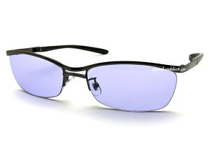 METAL HALF RIM SUNGLASSi^n[tTOXjGUNMETAL × LIGHT PURPLE K^ ^bN Cgp[v  J[Y iC[ uE^Cv XNGA c[ubW 傢 