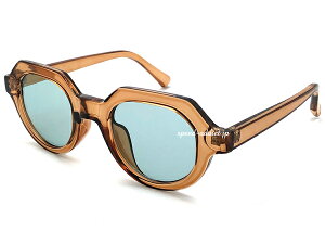 BOLD CROWN PANTO SUNGLASSi{[hNEpgTOXjCLEAR BROWN × LIGHT GREEN uEt[NAt[Zp`CgJ[YɒBዾX^CbVJWA