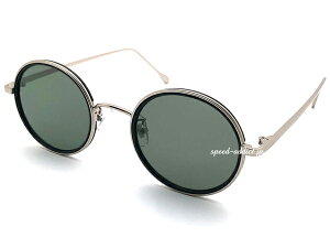 INNER RIM ROUND SUNGLASSiCi[EhTOXjSILVER/BLACK × GREEN ۊዾ{XgO[YJ[LRrt[ZChɒBKlyCshCuAEghAX|
