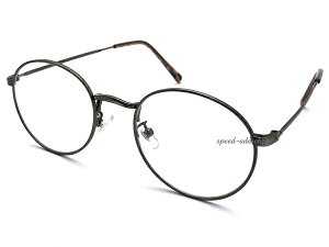 METAL ROUND BOSTON SUNGLASSi^Eh{XgTOXjGUNMETAL × CLEAR K^ ^t[ {Xgt[ NAY ׂ ۃKl ACEFA X}[g s y  