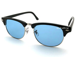 POLARIZED SIRMONT BROW SUNGLASSiΌT[guETOXjBLACK × LIGHT BLUE ΌY ዾ Cgu[Y F Rrt[ NVJ JWA GKg St ނ 