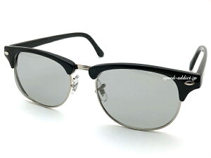 POLARIZED SIRMONT BROW SUNGLASSiΌT[guETOXjBLACK × LIGHT SMOKE ΌY Kl CgX[N F Vo[ubW NVJ ɒB߂ xȂ mI ^] h
